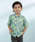 Printed Button Down Shirt